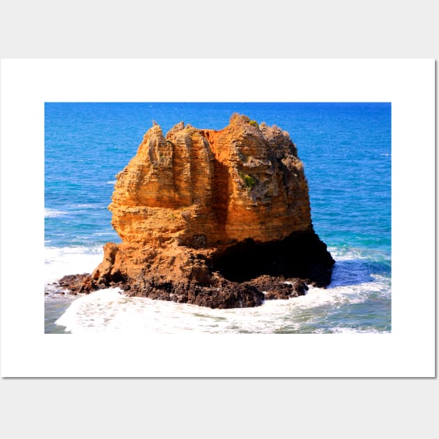 Coastal Rock Formation Wall Art by jwwallace